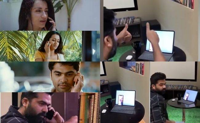 Making video of STR, Trisha's Karthik Dial Seytha Yenn by GVM Gautam Menon