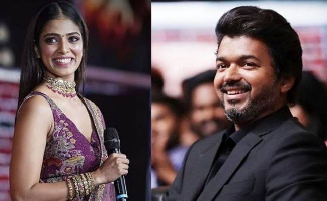 Malavika Mohanan confirmed Thalapathy Vijay wished her