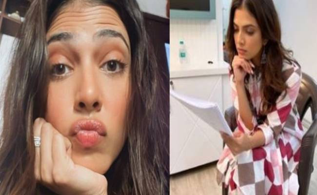 Malavika Mohanan post about her Bollywood movie Yudhra ft Siddhant Chaturvedi