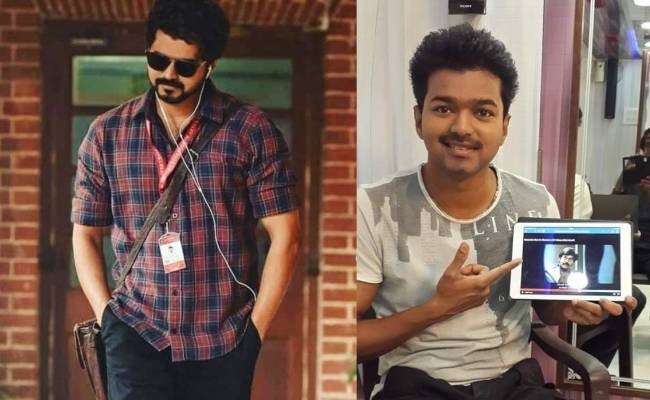 Manobala uploads an old photograph of Vijay on Twitter, image goes viral.