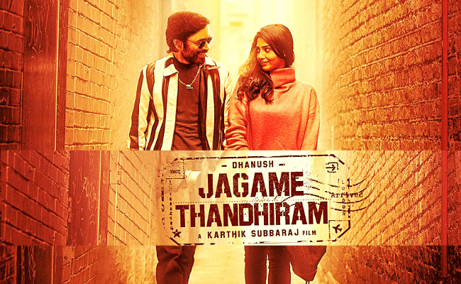 Mass announcement from Dhanush's Jagame Thandhiram comes with a brand new poster