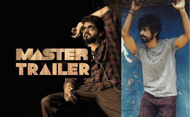 Master actor Arjun Das about Master trailer and Vijay's mass dialogue