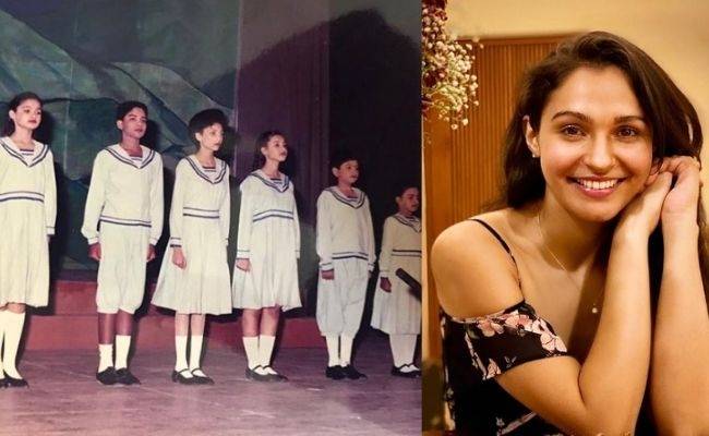 Master actress shares unrecognizable throwback childhood picture