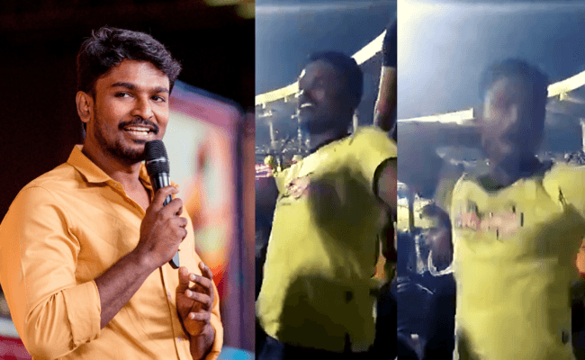 Master co-writer Rathna Kumar shares throwback video of dancing to a Vijay song at CSK match
