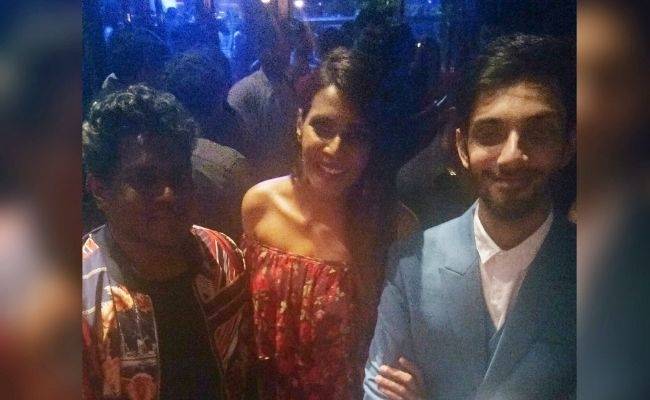 Meera Mitun's pic with Yuvan Shankar Raja and Anirudh goes viral
