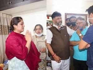 Pics of Meghana Raj and Arjun from Chiranjeevi Sarja's funeral emerge, leaving fans more heartbroken than ever