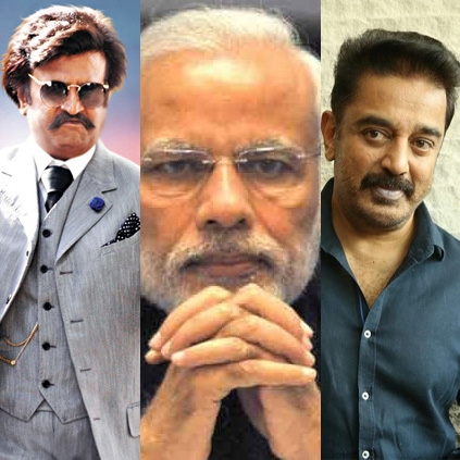 Modi replies to Rajinikanth and Kamal Haasan's tweets