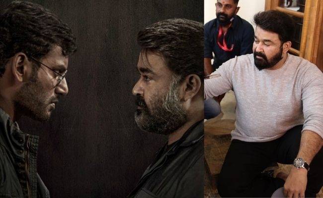 Mohanlal teams up with Villain fame - Behind the scenes pics