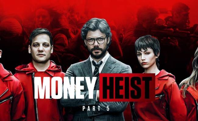 Money Heist 5: Netflix shares some more UNSEEN CLICKS to spice up your day ft La Casa De Papel