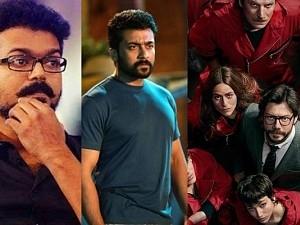 Wow! ‘Money Heist’ star narrates these Vijay and Suriya’s mass dialogues!