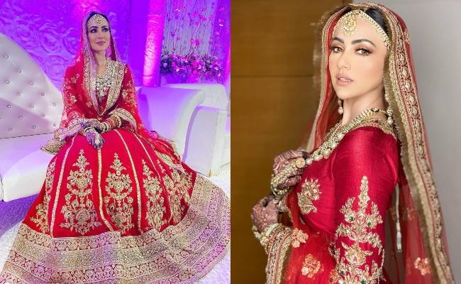 More pictures from Sana Khan Anas Sayed wedding