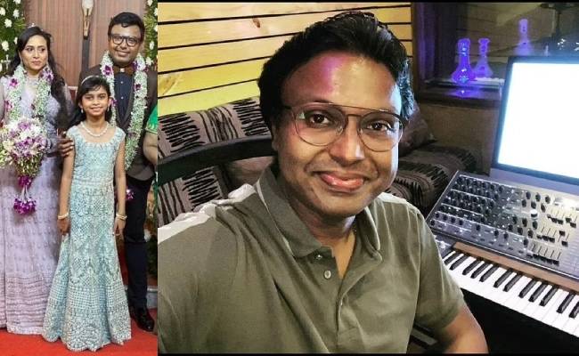 Music director D. Imman has tied the knot with Amelie; viral photos