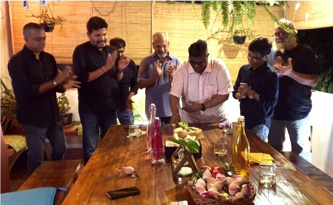 Mysskin birthday celebration hosted by Mani Ratnam