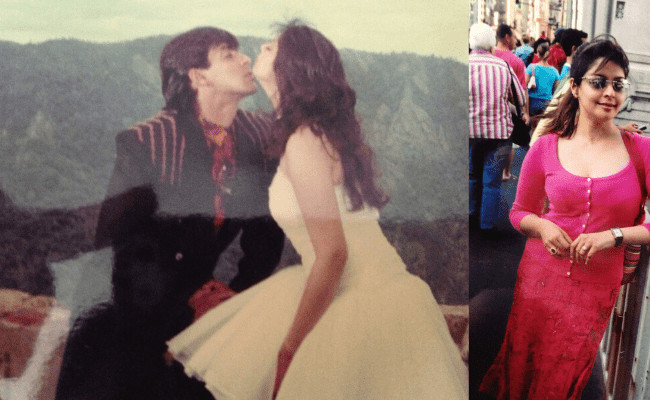Nagma shares throwback pictures of her with Salman Khan.