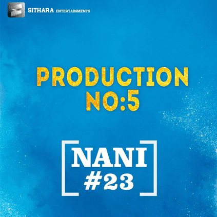 Nani's next film announcement here