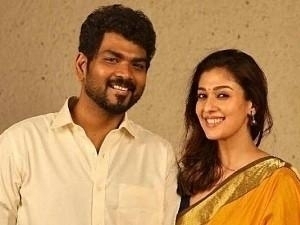 Nayanthara and Vignesh Shivan strike pose happily with their 1st international award!