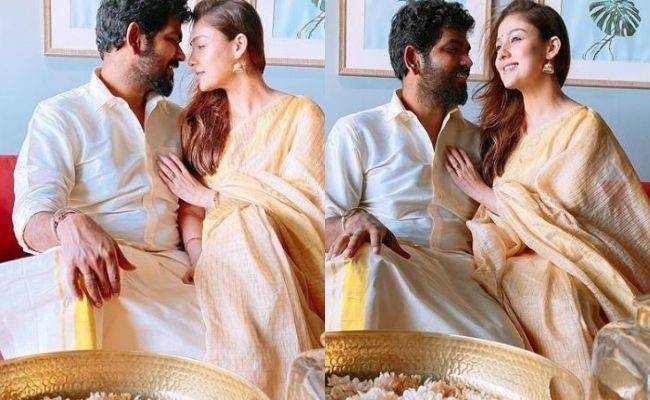 Nayanthara and Vignesh Shivan’s Onam special pictures go viral