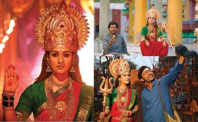 Nayanthara as Mookuthi Amman unseen photos here - pics go viral