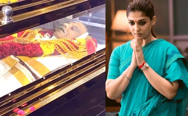 Nayanthara condoles singer SPB’s death in an emotional note
