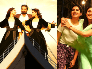 VIDEO: "Comedy Panringalae..." - Nayanthara on recreating the iconic TITANIC pose with Samantha & VJS!