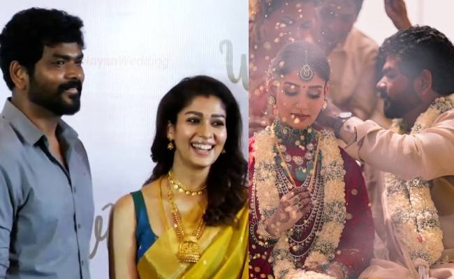 Nayanthara and Vignesh Shivan's press meet after marriage; viral video