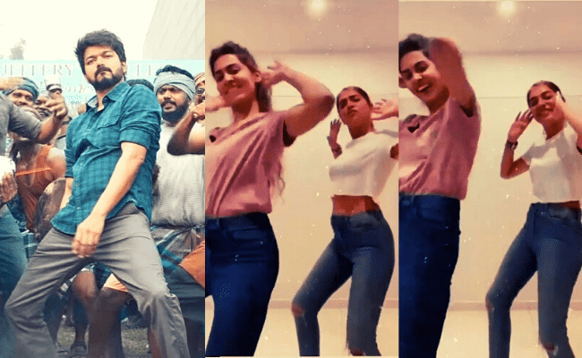 Nazriya and popular director’s wife’s Vaathi Coming dance go viral ft Alphonse Puthren, Vijay, Master