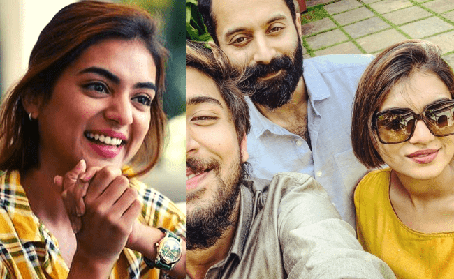 Nazriya Fahadh posts a lockdown throwback photo with her brother Naveen