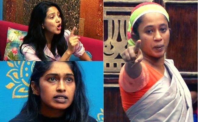 "Nee Pannadhu Dhrogam...": Big fight breaks out between Thamarai Selvi, Suruthi and Pavni! - Bigg Boss fans in shock