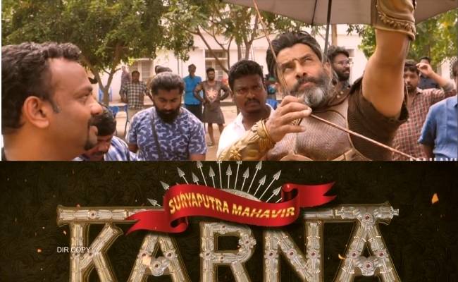 New making video from Chiyaan Vikram’s Mahavir Karna out ft RS Vimal