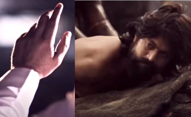 New mass surprise viral video from Yash's KGF released