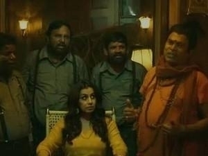 Nikki Galrani's intimidating look in the movie 'Idiot' - Viral Video!