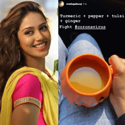 Nivetha Pethuraj shares precautionary measure to fight Corona Virus