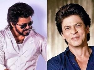 "One word about 'Thalapathy' Vijay?" Bollywood superstar Shah Rukh Khan gives a 'Theri' reply to a fan's question! - VIRAL POST