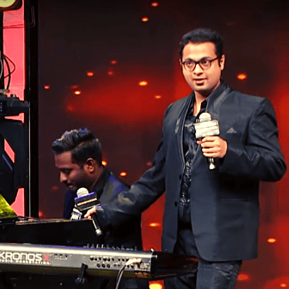 Orasaadha live performance by Vivek Merwin at Behindwoods Gold Mic Awards 2019