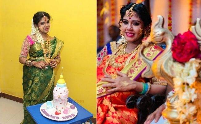 Pandian Stores Meena actress Hema Raj Sathish blessed with baby