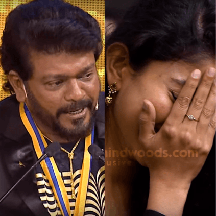 Parthiban makes Sai Pallavi blush continuously with his poems and praises in Behindwoods Gold Medals