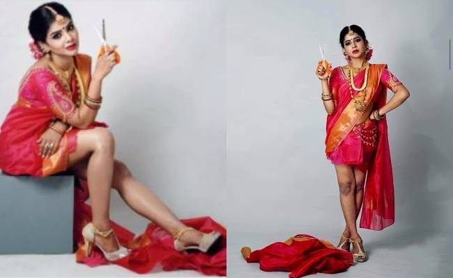 Pavithra Lakshmi fun photoshoot is the talk of the town