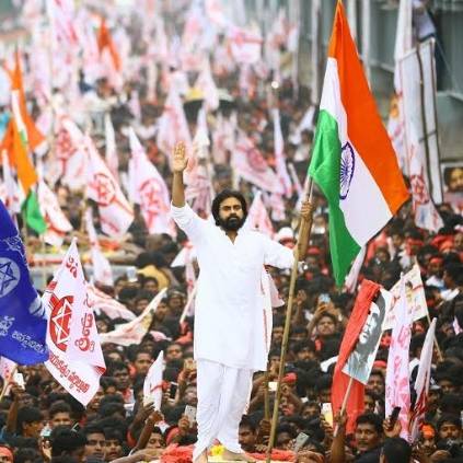 Pawan Kalyan gathers a massive crowd for his rally