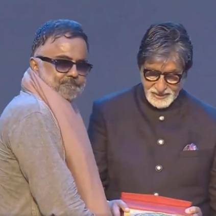 PC Sreeram honoured as the legend of Indian cinema at the 50th IFFI held at Goa