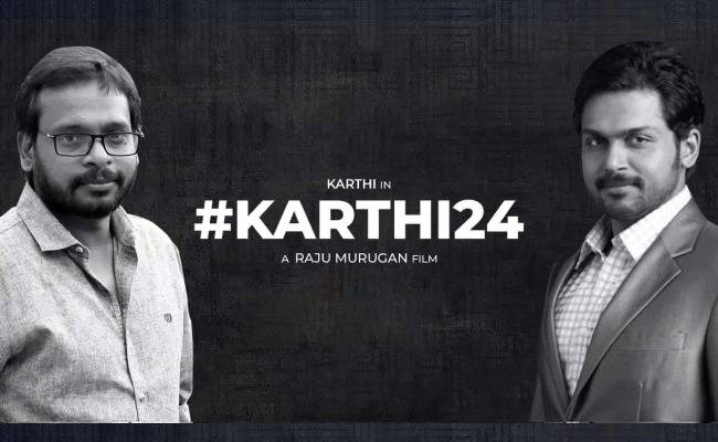 Ponniyin Selvan cinematographer Ravi Varman for Raju Murugan's Karthi 24