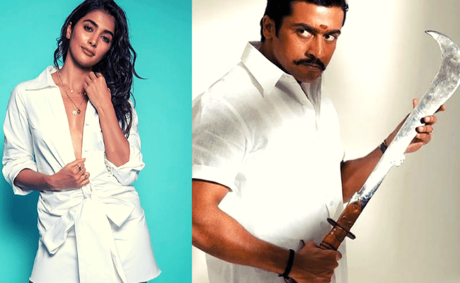 Pooja Hegde clarifies on acting opposite Suriya in Aruvaa