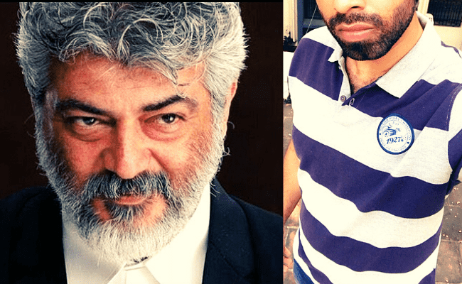 Popular actor and director shares his transformation pic for Thala Ajith's Nerkonda Paarvai ft Adhik Ravichandran