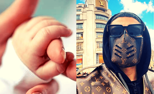 Popular actor announces the birth of his new-born; shares pic straight from the hospital ft RK Suresh