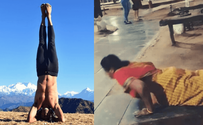 Popular actor makes fan do push-ups on streets when she asked him for a selfie; viral video ft Milind Soman