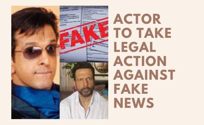 Popular actor to take legal action against fake news about him ft Jaaved Jaaferi
