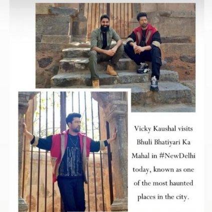 Popular Actor visits most haunted place in India to prepare for his role ft Vicky Kaushal for Bhoot Haunted ship
