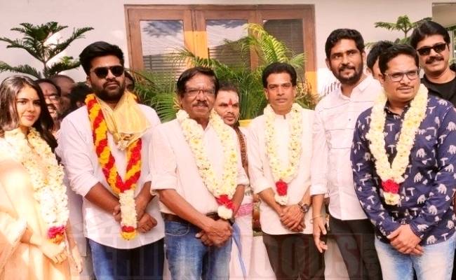 Popular actor who had injured himself while shooting for STR’s Maanaadu, undergoes surgery ft Karunakaran