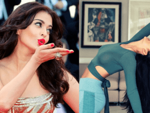 Popular Tamil heroine shares an UNSEEN pic of Aishwarya Rai Bachchan eating food sitting on floor!