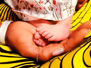 Celebrated actress welcomes her first child at 50; surprises fans with new-born's pic!