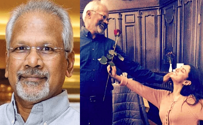 Popular director surprised with Mani Ratnam blushing - viral picture with aditi Rao
